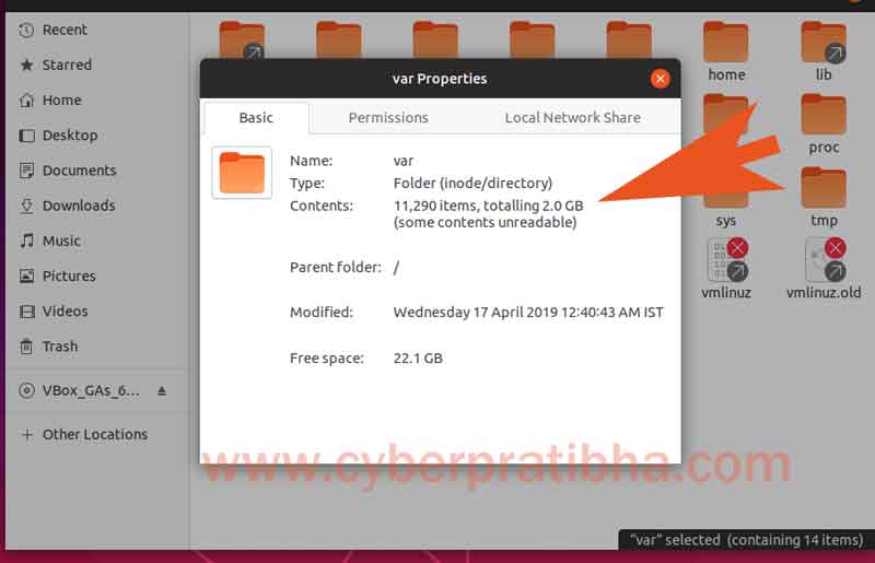 32-check-size-of-directory-in-Linux