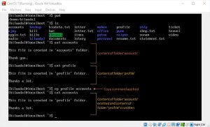 cp command in linux