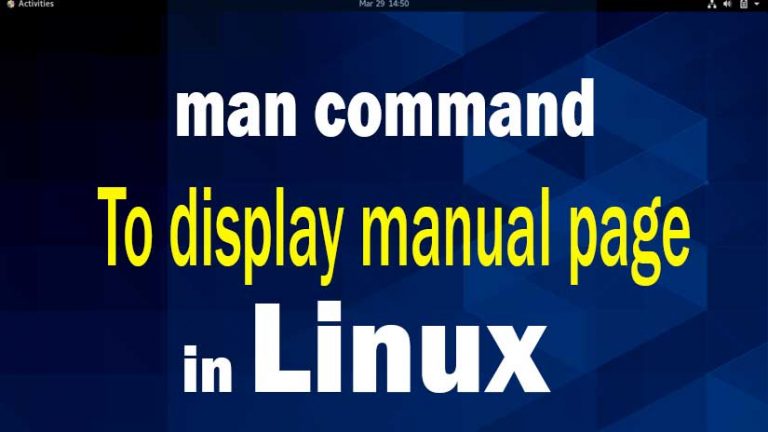 Mastering the Linux Manual: How to Use the man Command - Beginner's ...