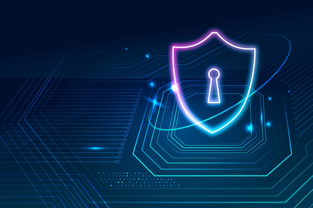 Cyber security background